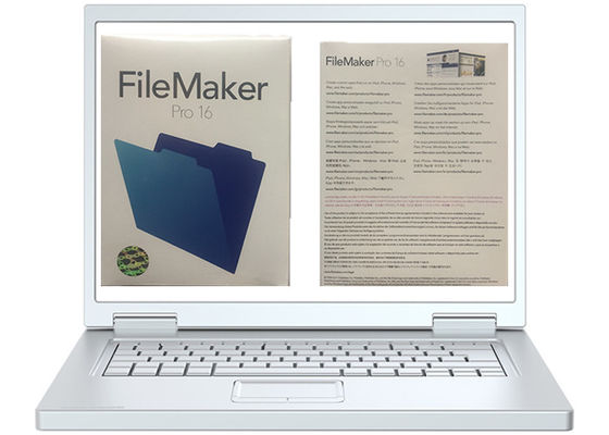 Cina MAC Multi Language FileMaker Pro 16 Paket Kotak Ritel Asli pemasok
